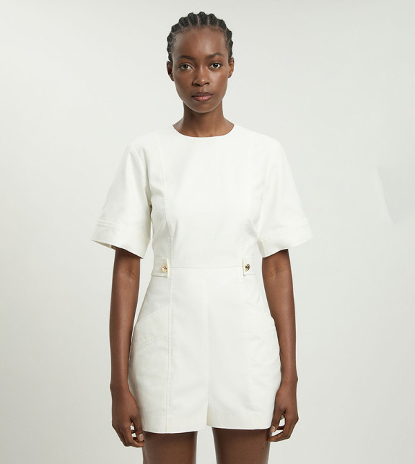 Karen Millen  Playsuits - White Playsuits