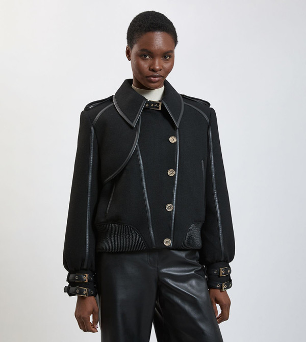 Karen Millen  Overcoats - BLACK Overcoats