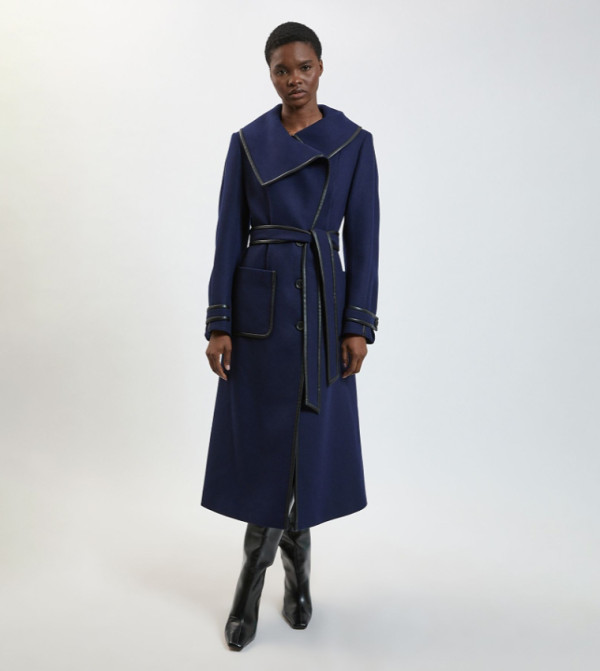 Karen Millen Karen Millen - Navy Overcoats
