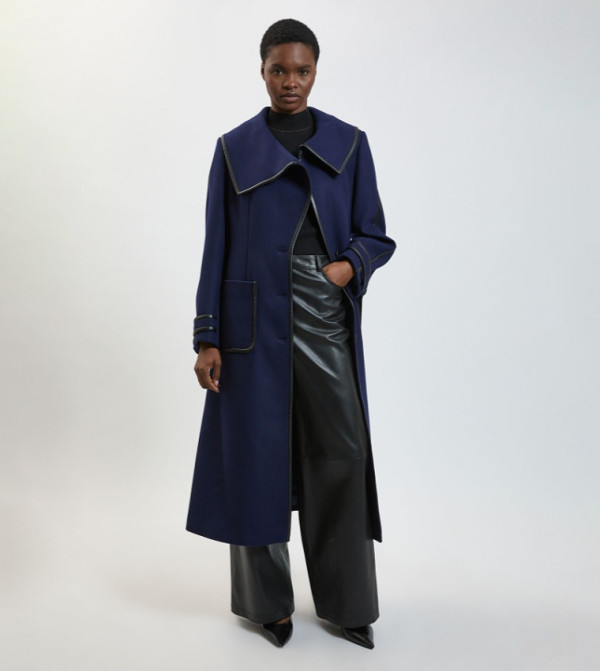 Karen Millen Karen Millen - Navy Overcoats