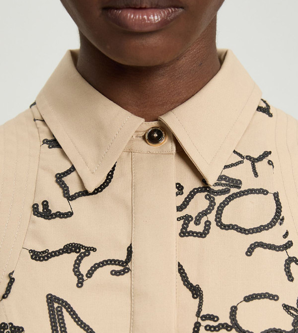 كارن ميلين  فساتين تيشيرت - بيج Shirt & T-Shirt Dresses
