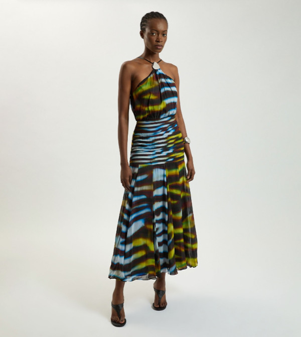 Karen Millen  occasion-wedding-guest - Multi Midi Dresses