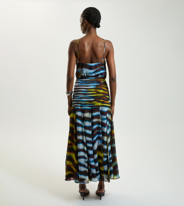 Karen Millen  occasion-wedding-guest - Multi Midi Dresses