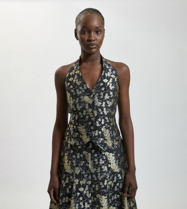 Karen Millen Waistcoats - BLACK Waistcoats