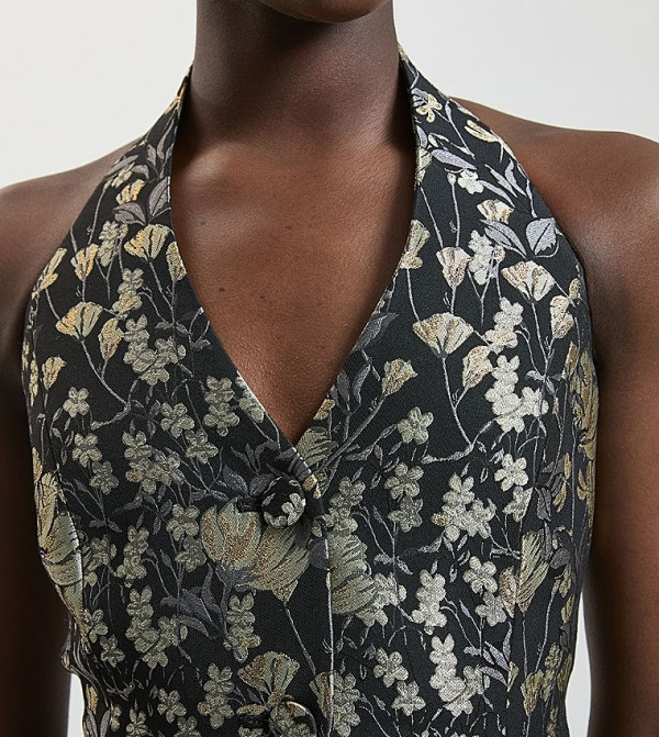 Karen Millen Waistcoats - BLACK Waistcoats