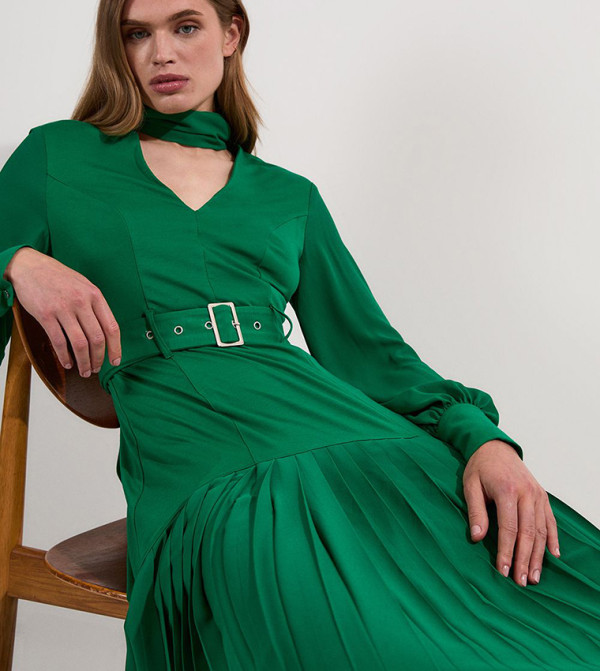 Karen Millen  green-story - Green Midi Dresses