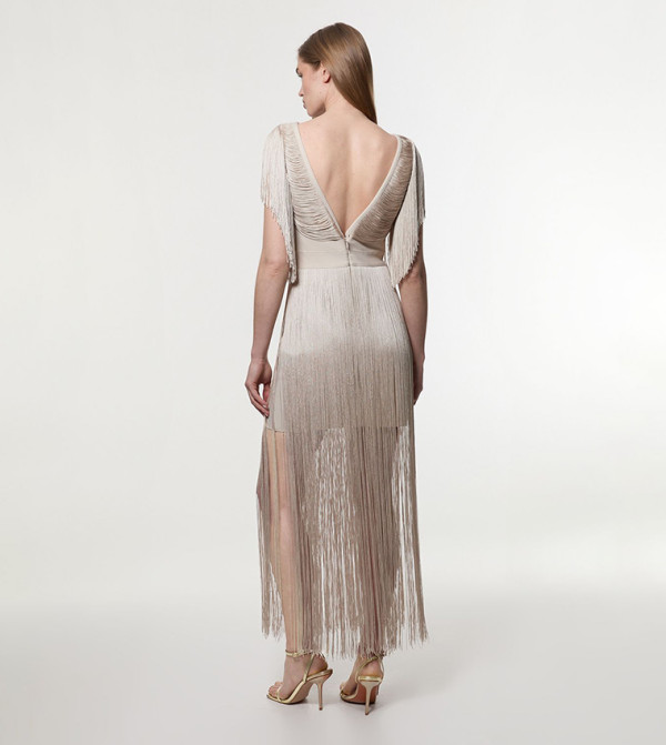 Karen Millen Clothing - Silver Mini Dresses