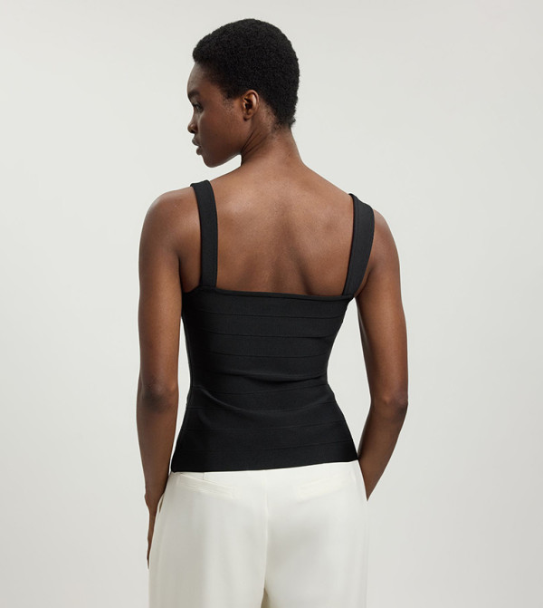 كارن ميلين  summer-tailoring - أسود Sleeveless Tops