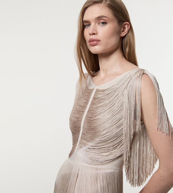 Karen Millen  Clothing - Silver Mini Dresses
