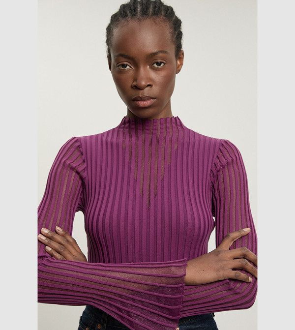 كارن ميلين كارن ميلين - بنفسجي Casual Tops