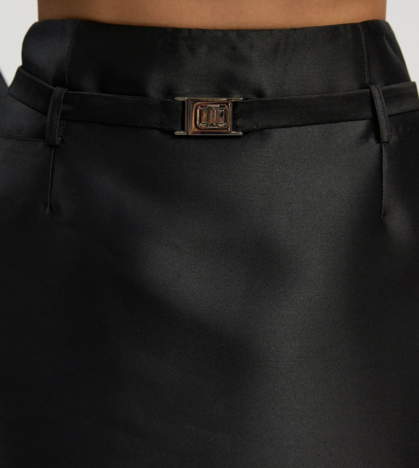Karen Millen  Midi Skirts - BLACK Midi Skirts