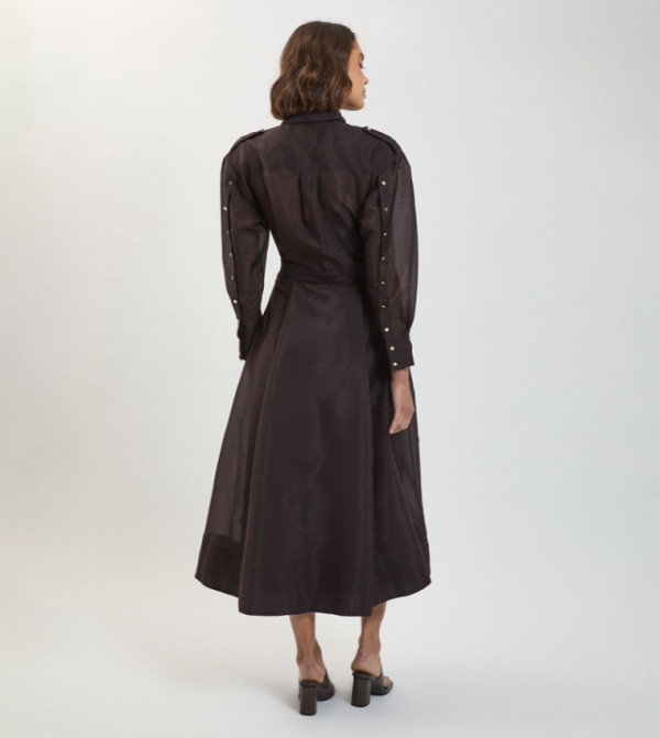 Karen Millen  modest-dressing - Purple Shirt & T-Shirt Dresses