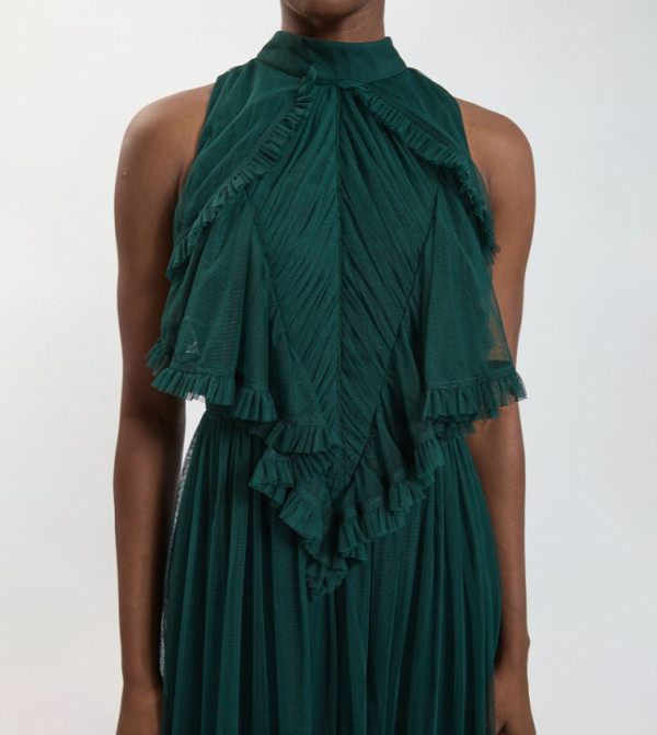 كارن ميلين  modest-dressing - أخضر Maxi Dresses