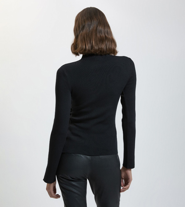 كارن ميلين  سترات و كارديغانات - أسود Turtle neck Sweaters