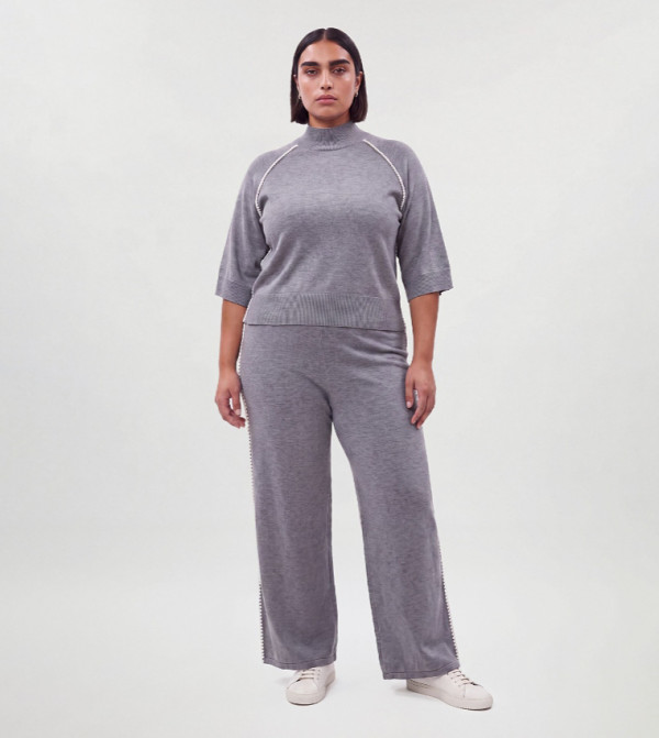 Karen Millen  Sweaters & Cardigans - Grey Sweaters & Cardigans
