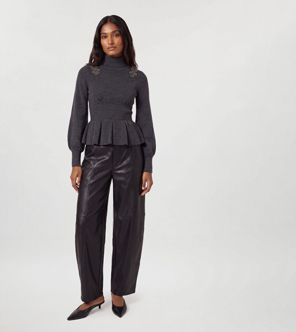 كارن ميلين  سترات و كارديغانات - رمادي Turtle neck Sweaters