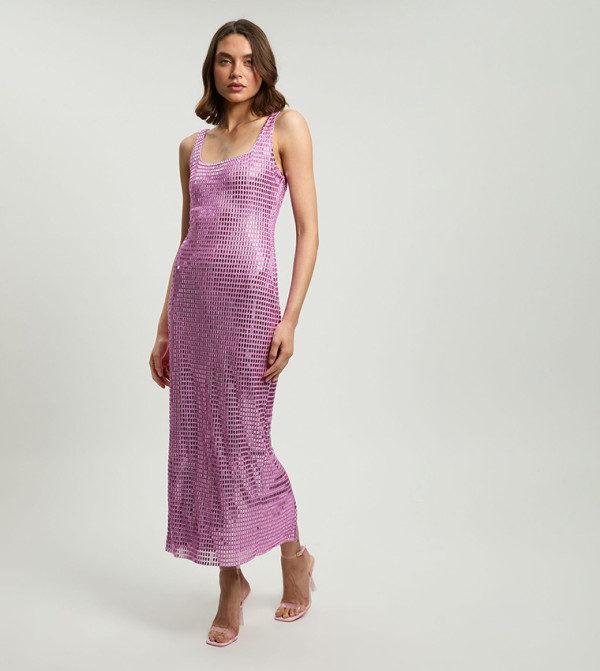 كارن ميلين فساتين - وردي Maxi Dresses