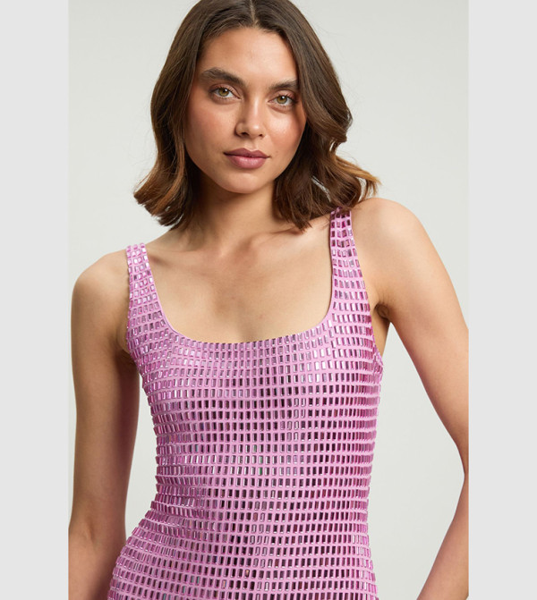 Karen Millen  Dresses - Pink Midi Dresses
