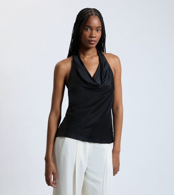 Karen Millen  Sleeveless Tops - BLACK Sleeveless Tops