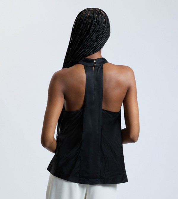 Karen Millen  Sleeveless Tops - BLACK Sleeveless Tops