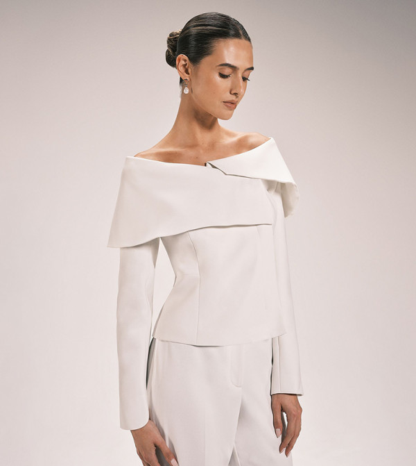 Karen Millen summer-tailoring - Ivory Casual Tops