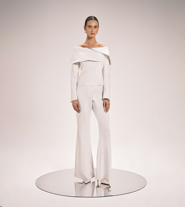Karen Millen summer-tailoring - Ivory Casual Tops