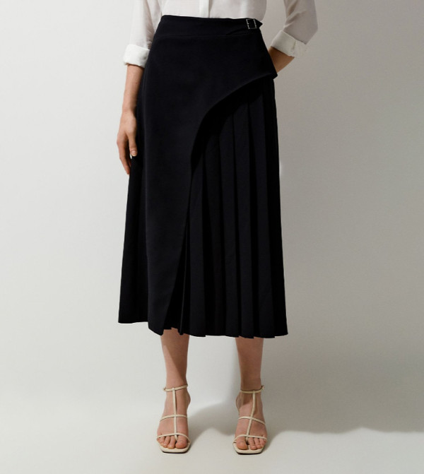 كارن ميلين  تنانير ميدي - أسود Midi Skirts