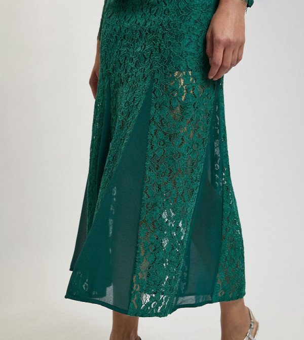كارن ميلين  تنانير طويلة - أخضر Maxi Skirts