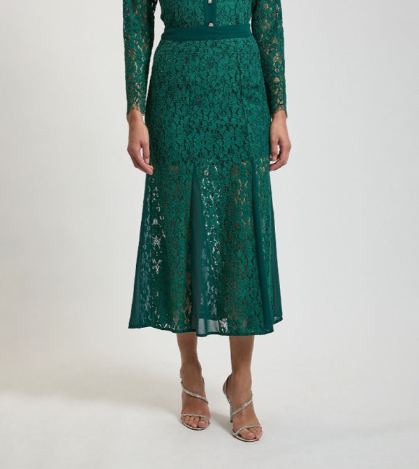 كارن ميلين  تنانير طويلة - أخضر Maxi Skirts