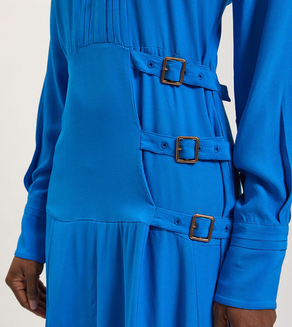Karen Millen  Shirt & T-Shirt Dresses - Blue Shirt & T-Shirt Dresses