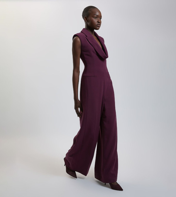 Karen Millen  Jumpsuits - Wine Jumpsuits