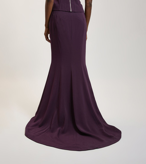 كارن ميلين  تنانير طويلة - بنفسجي  Maxi Skirts