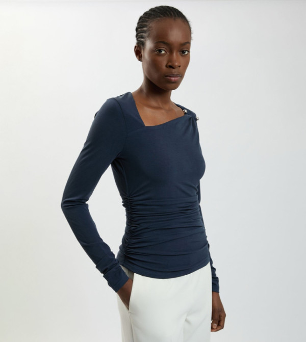 Karen Millen  Casual Tops - Navy Casual Tops