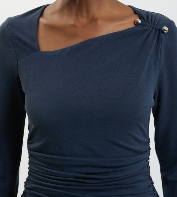 Karen Millen  Casual Tops - Navy Casual Tops