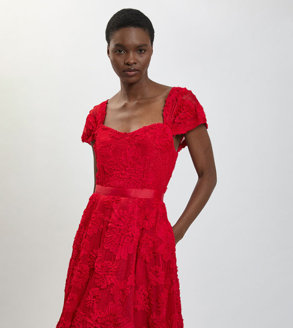 Karen Millen  Casual Dresses - Red Maxi Dresses