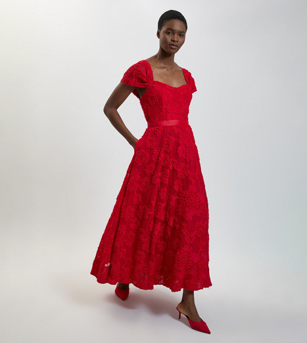 Karen Millen  Casual Dresses - Red Maxi Dresses