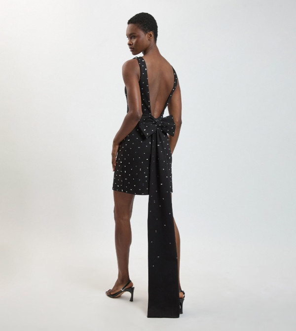 Karen Millen Mini Dresses - BLACK Mini Dresses