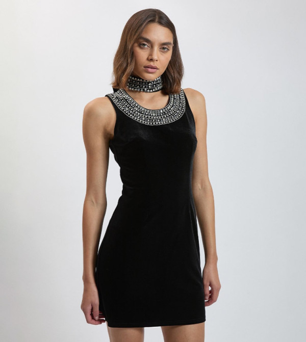 كارن ميلين  فساتين ميني  - أسود Mini Dresses