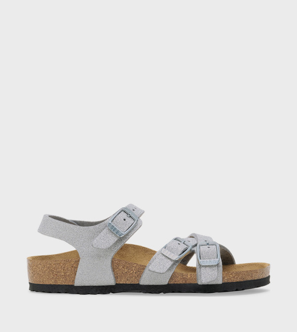 Birkenstock Sandals - Silver Casual Sandals
