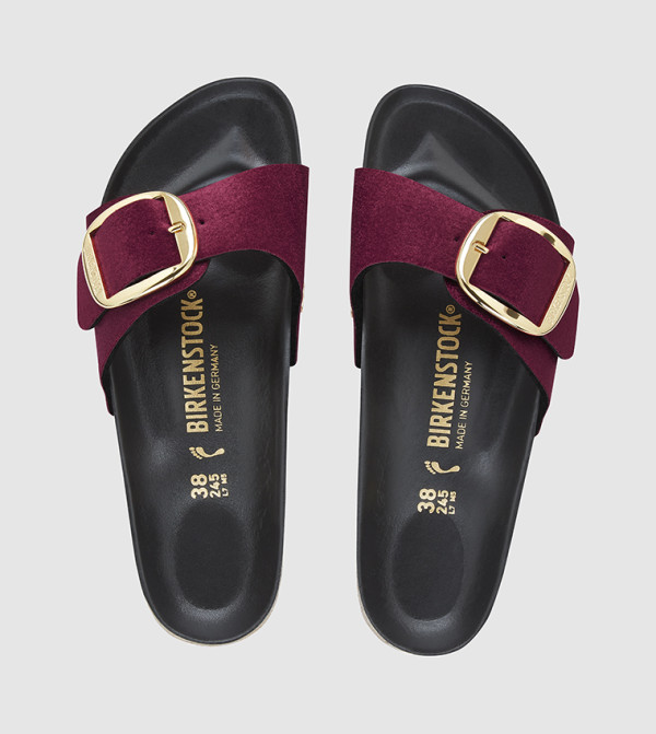Birkenstock  - Maroon Slides