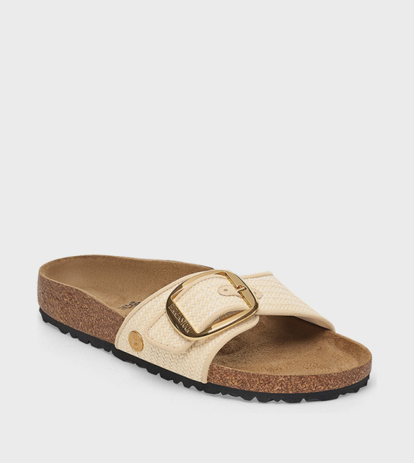 Birkenstock - Beige Flat Sandals