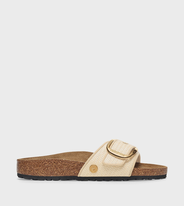 Birkenstock - Beige Flat Sandals