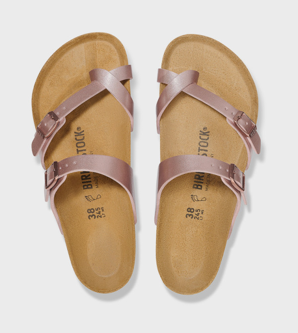 Birkenstock Birkenstock - Gold Flat Sandals