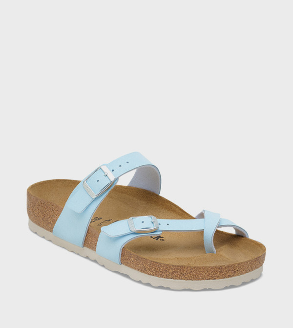 بيركنستوك  الصنادل المسطحة - أزرق Flat Sandals