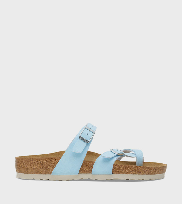بيركنستوك  الصنادل المسطحة - أزرق Flat Sandals