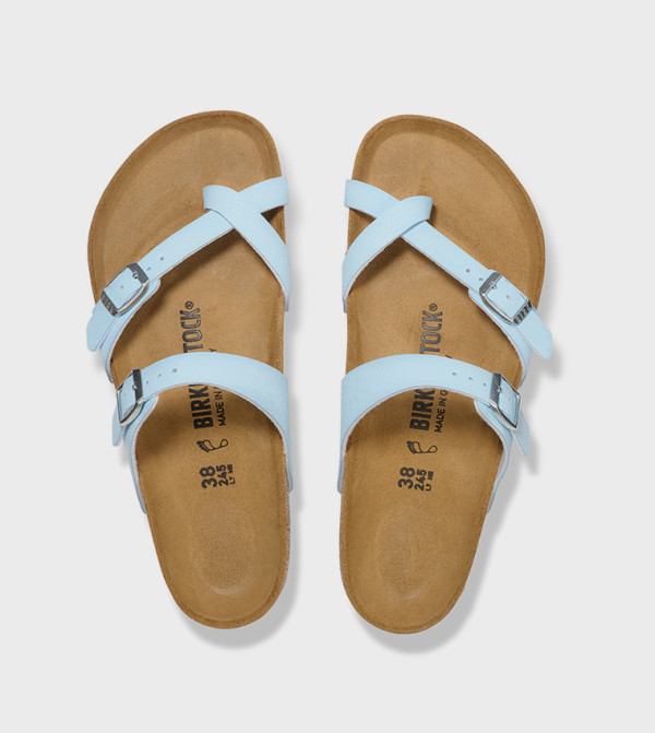 بيركنستوك  الصنادل المسطحة - أزرق Flat Sandals