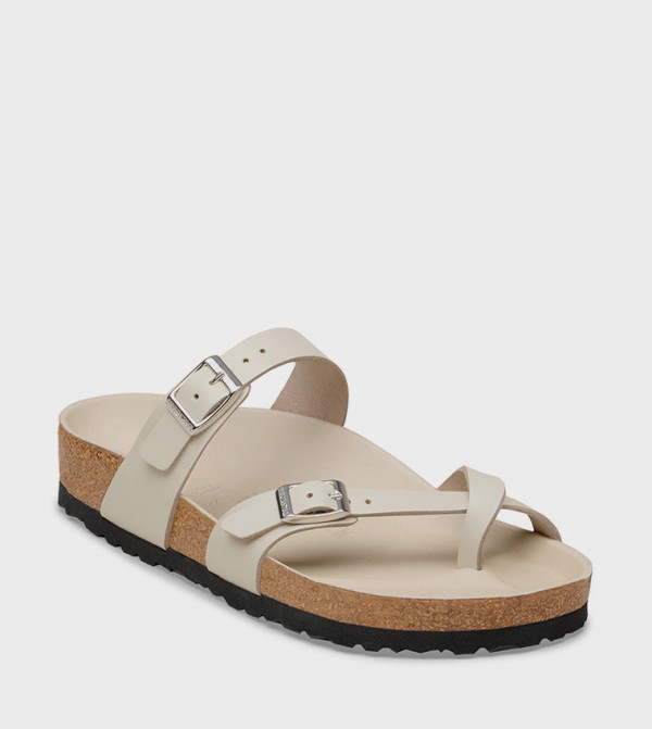 بيركنستوك بيركنستوك - بيج Flat Sandals