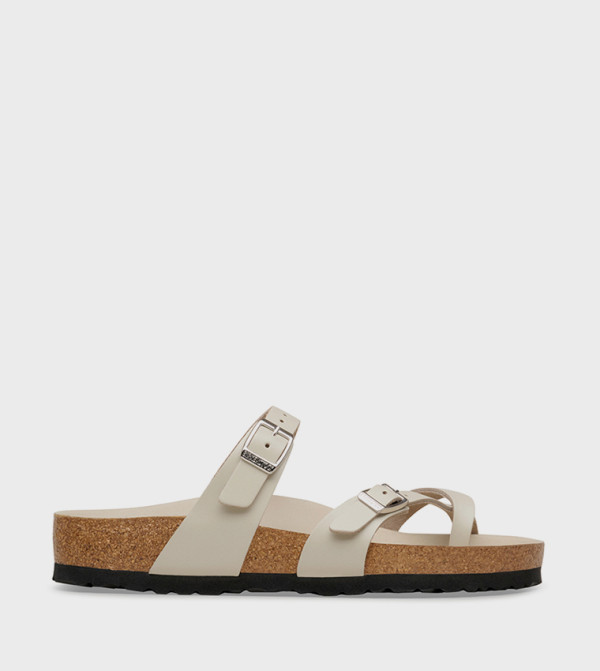بيركنستوك بيركنستوك - بيج Flat Sandals