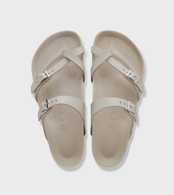 بيركنستوك بيركنستوك - بيج Flat Sandals