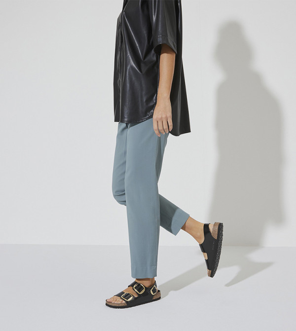 Birkenstock Flat Sandals - Black Flat Sandals